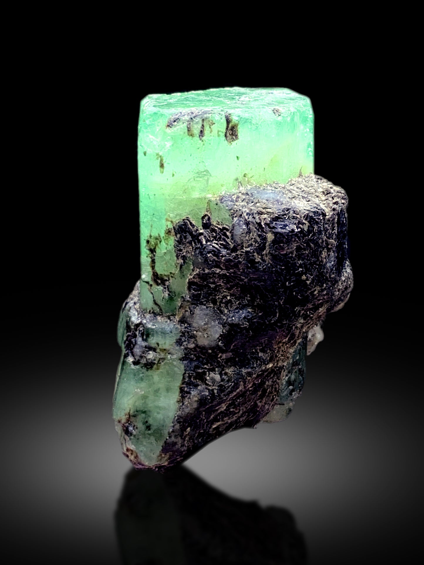 Lush Green Emerald Crystal from Chitral Pakistan - 66 gram