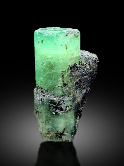 Lush Green Emerald Crystal from Chitral Pakistan - 66 gram