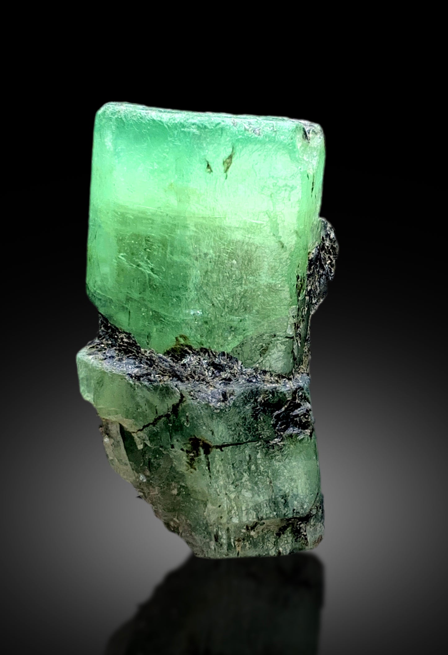 Lush Green Emerald Crystal from Chitral Pakistan - 66 gram