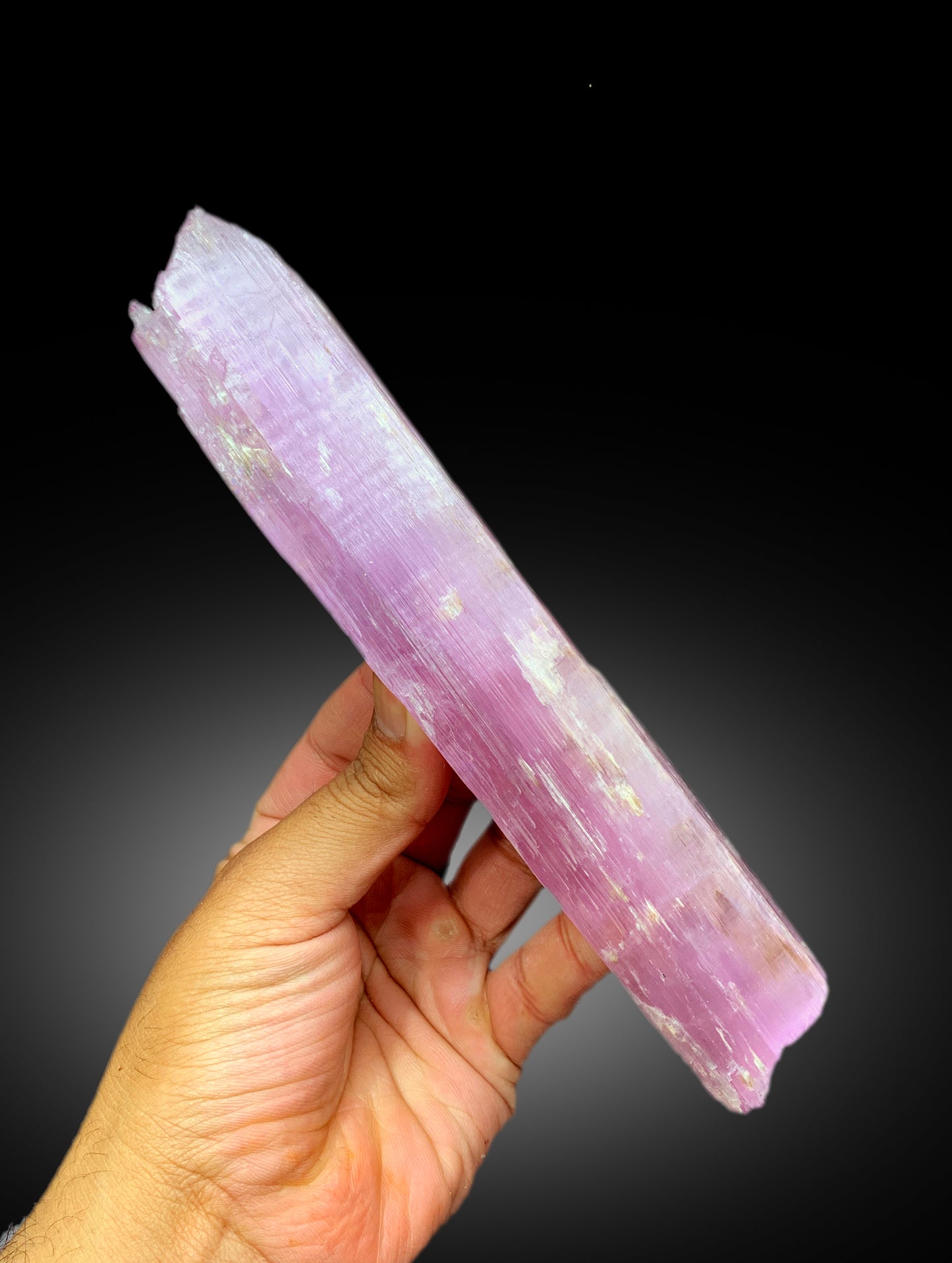 V Shape Terminated Pink Kunzite Crystal, Kunzite Specimen, Fine Minerals, Kunzite Crystal from Afghanistan - 547 gram