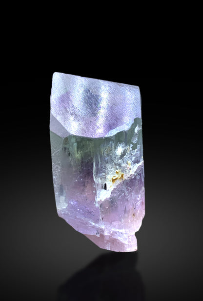 V Shape Terminated Bicolor Kunzite Crystal from Afghanistan - 105 gram