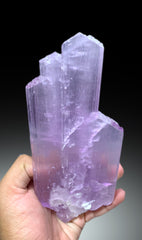 Natural Pink Color Kunzite Crystal from Nuristan, Afghanistan - 297 gram