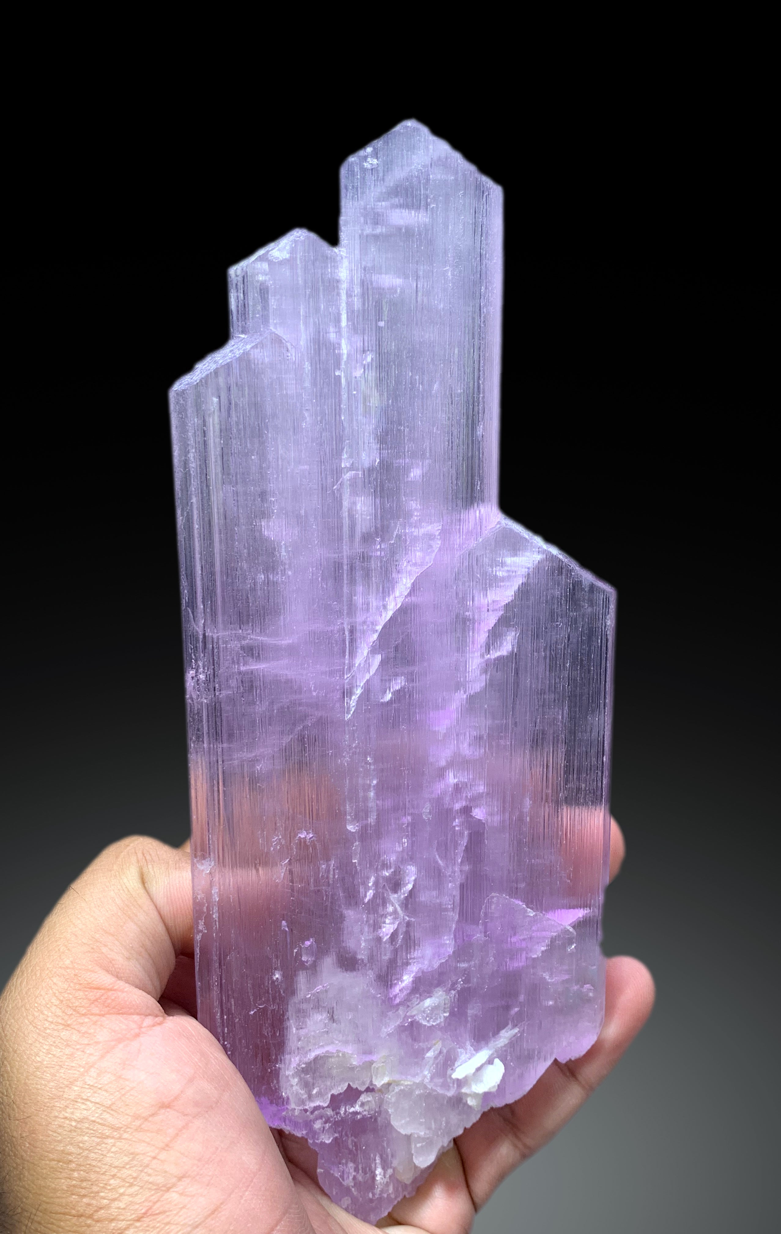 Natural Pink Color Kunzite Crystal from Nuristan, Afghanistan - 297 gram