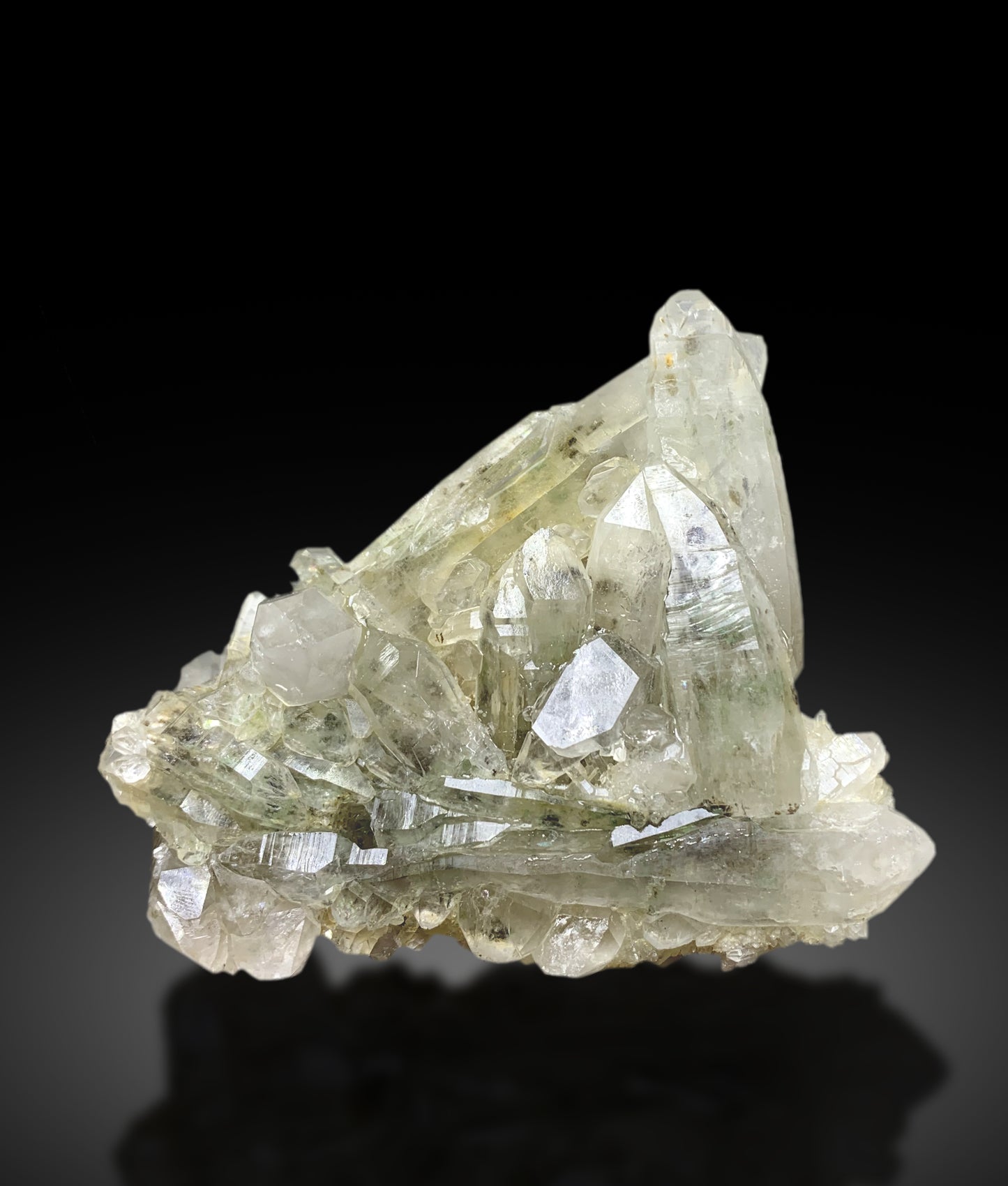 Quartz Crystal Cluster from Pakistan – Natural Raw Stone for Collection - 442 gram