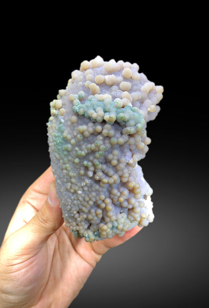 Natural Chalcedony Purple Grape Agate Specimen from Indonesia - 448 gram