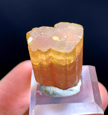 Natural Bicolor Tourmaline Crystal from Paprok Afghanistan - 64.20 carat
