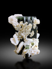 Blue Cap Tourmaline with Lepidolite from Paprok Afghanistan - 295 gram