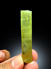 Natural Yellow Color Heliodor var Beryl Crystal from Pakistan - 22 gram