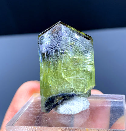 Natural Bicolor Tanzanite Crystal from Tanzania | Raw Blue & Purple Gemstone | Collector's Mineral Specimen - 23 grams
