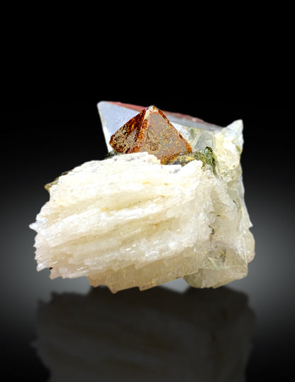 Rare Microlite with Topaz and Tourmaline from Skardu Pakistan - 60.85 carat