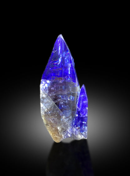 Deep Blue Tanzanite Crystal, Terminated Tanzanite Stone, Crystal Specimen, Tanzanite Gemstone, Raw Mineral - 38 gram