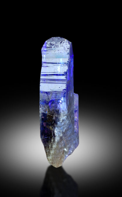 Deep Blue Tanzanite Crystal, Terminated Tanzanite Stone, Crystal Specimen, Tanzanite Gemstone, Raw Mineral - 38 gram