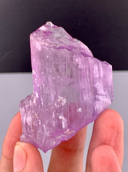 Pink Kunzite Crystal Form Afghanistan 75.66 Gram