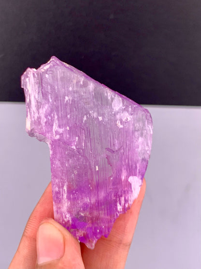 Pink Kunzite Crystal Form Afghanistan 75.66 Gram