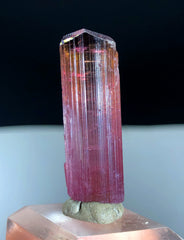 Natural Terminated Rubelite Tourmaline Crystal, Paprok Tourmaline, Tourmaline Gemstone, Crystal Specimen - 36.30 CT