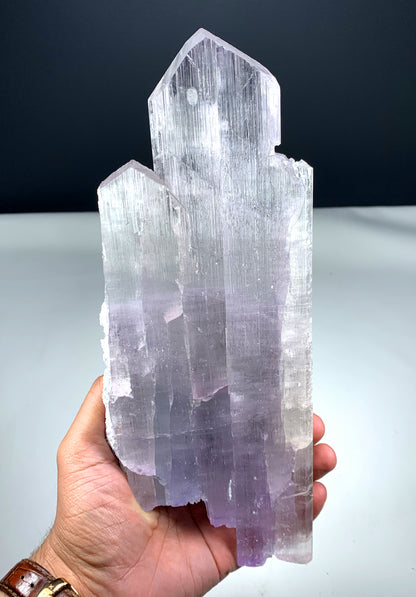 Exquisite Museum Grade Pink Color Kunzite with Lepidolite and Quartz, Kunzite Specimen, Raw Mineral, Kunzite from Afghanistan - 1333 gram