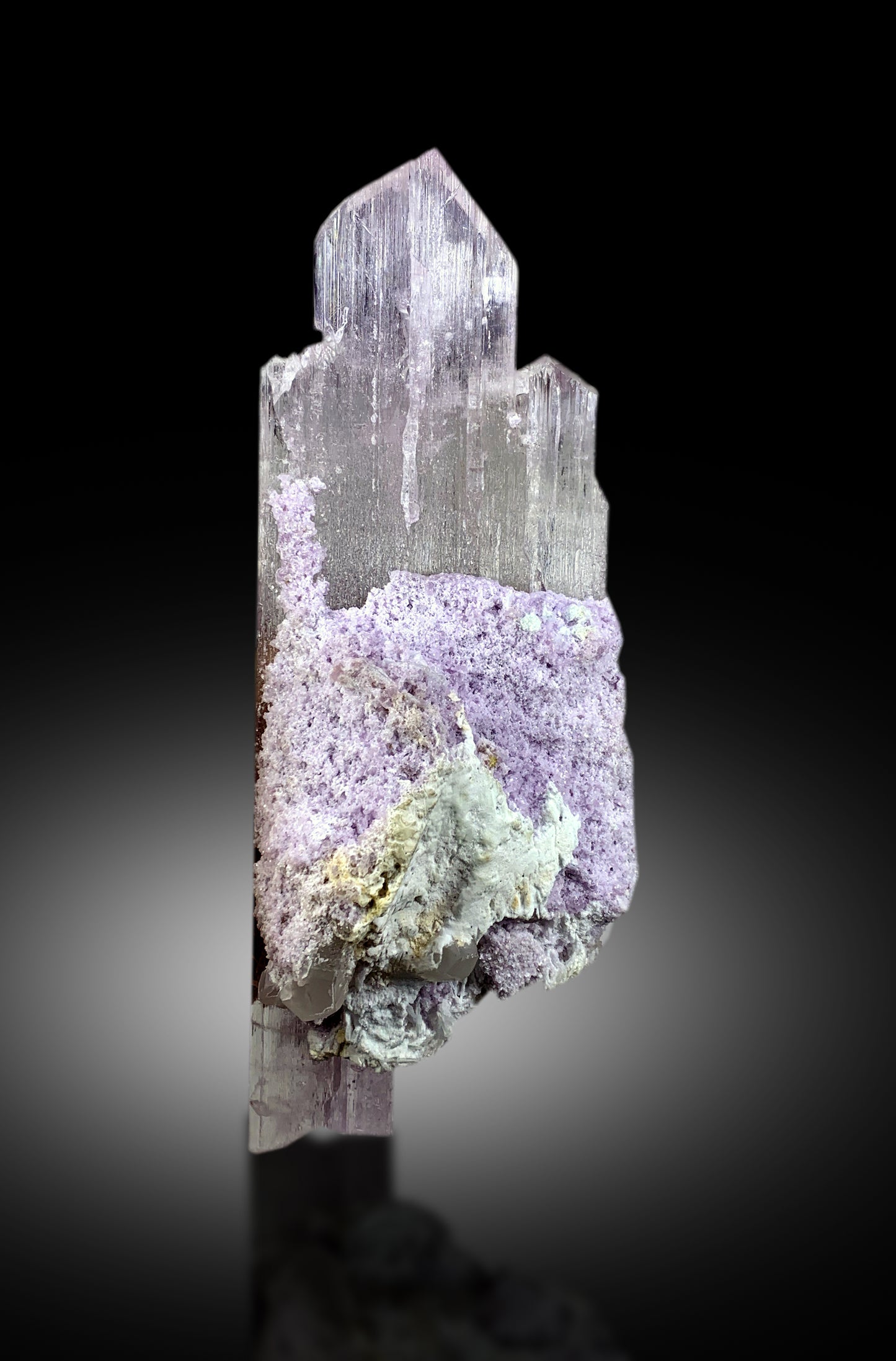 Exquisite Museum Grade Pink Color Kunzite with Lepidolite and Quartz, Kunzite Specimen, Raw Mineral, Kunzite from Afghanistan - 1333 gram