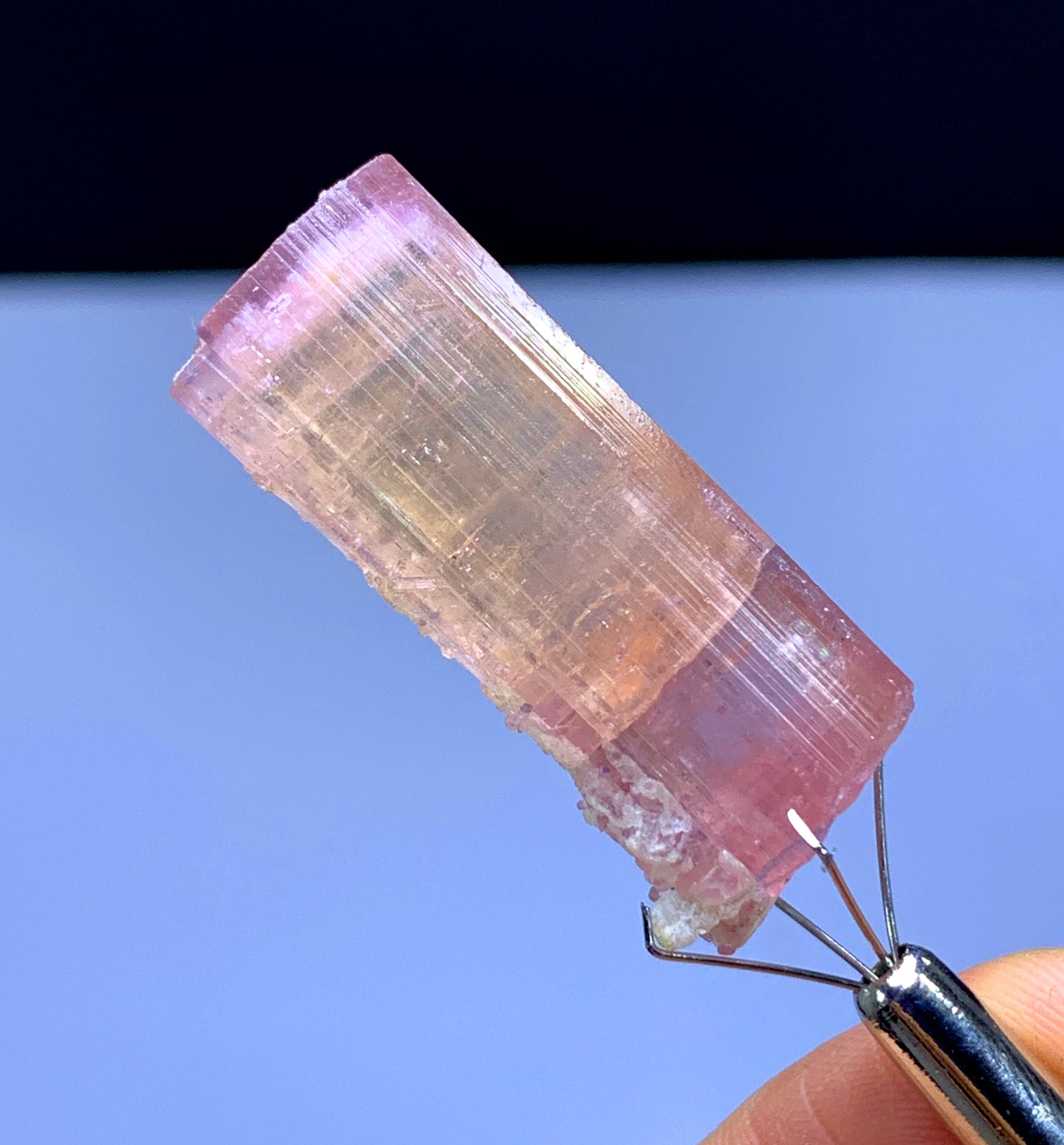 Natural Terminated Pink Tourmaline Crystal from Afghanistan - 62.55 carats