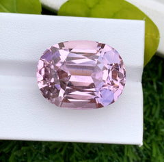 Cusshion Cut Pink Kunzite Gemstone, Loose Gemstone, Kunzite Faceted Cut Stone - 48.55 carat