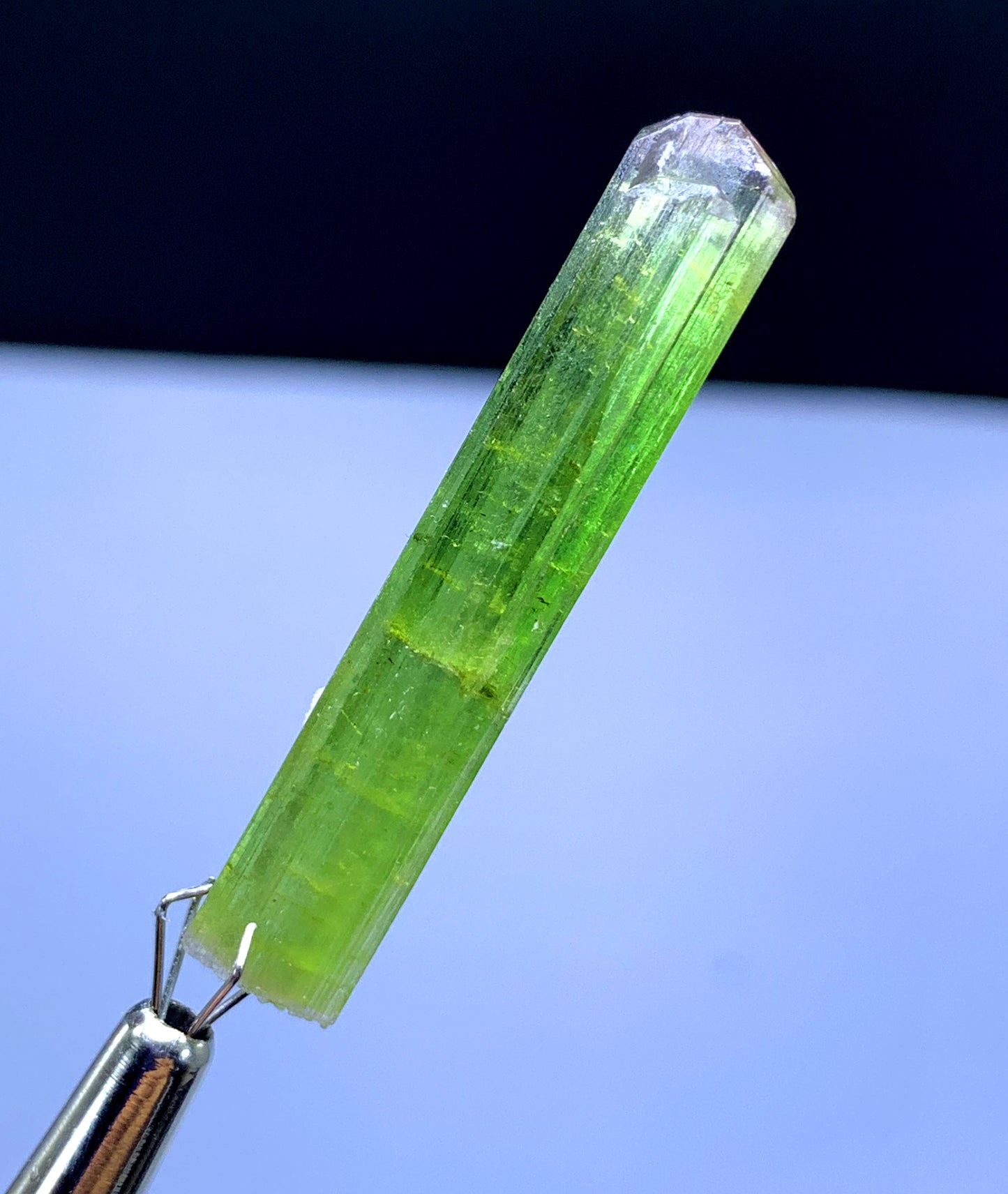 Natural Bicolor Tourmaline Crystal from Paprok Afghanistan - 21.05 carats