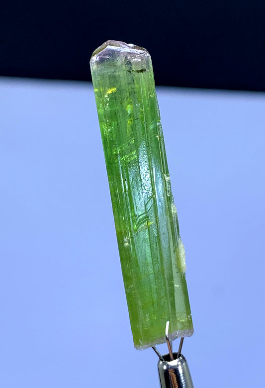 Natural Bicolor Tourmaline Crystal from Paprok Afghanistan - 21.05 carats