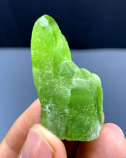 Lush Green Peridot Crystal from Supat valley Pakistan - 19 gram