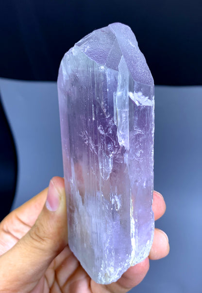 v Shape Terminated Pink Kunzite Crystal from Afghanistan - 243 gram