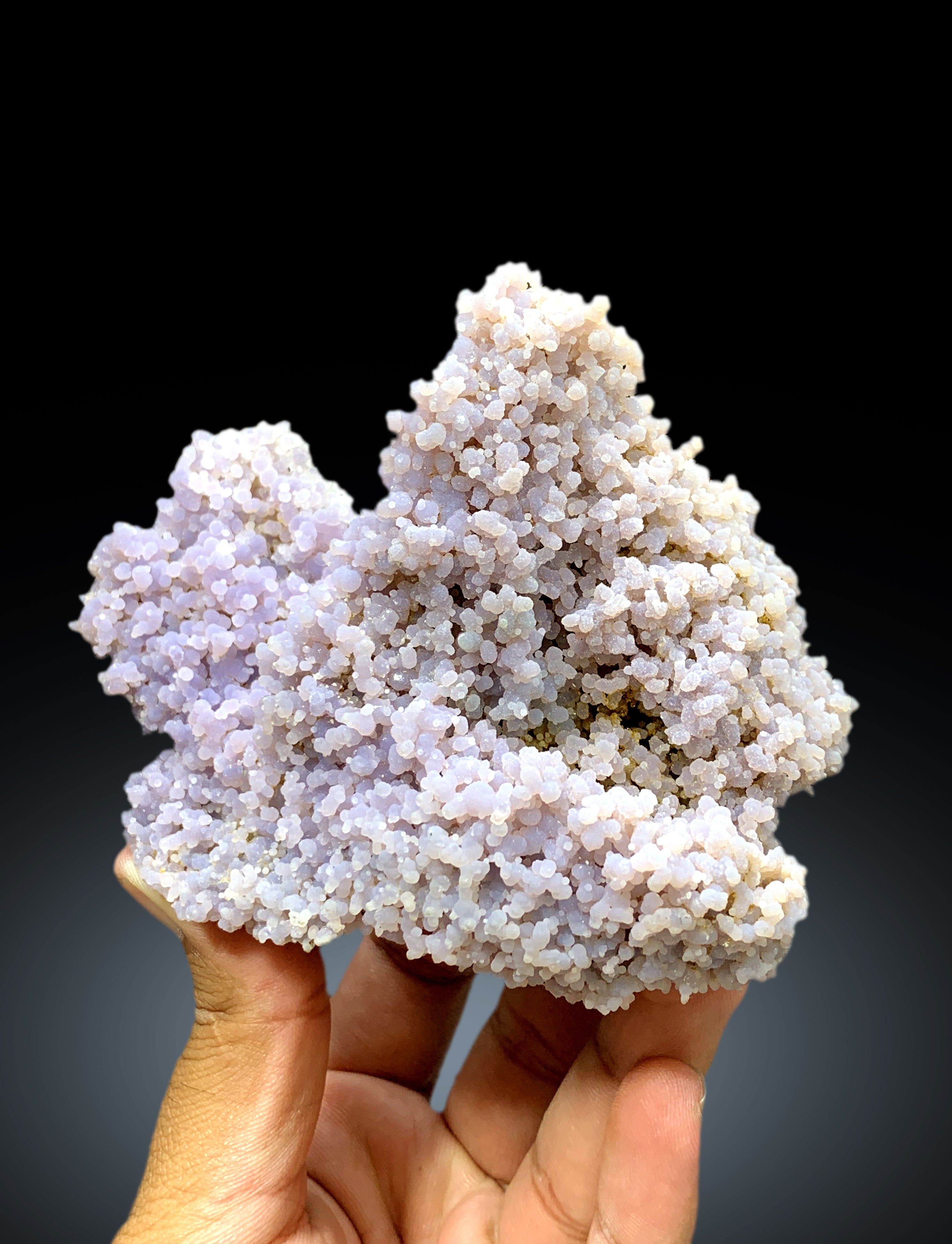 Natural Chalcedony Grape Agate Specimen from Indonesia - 412 gram