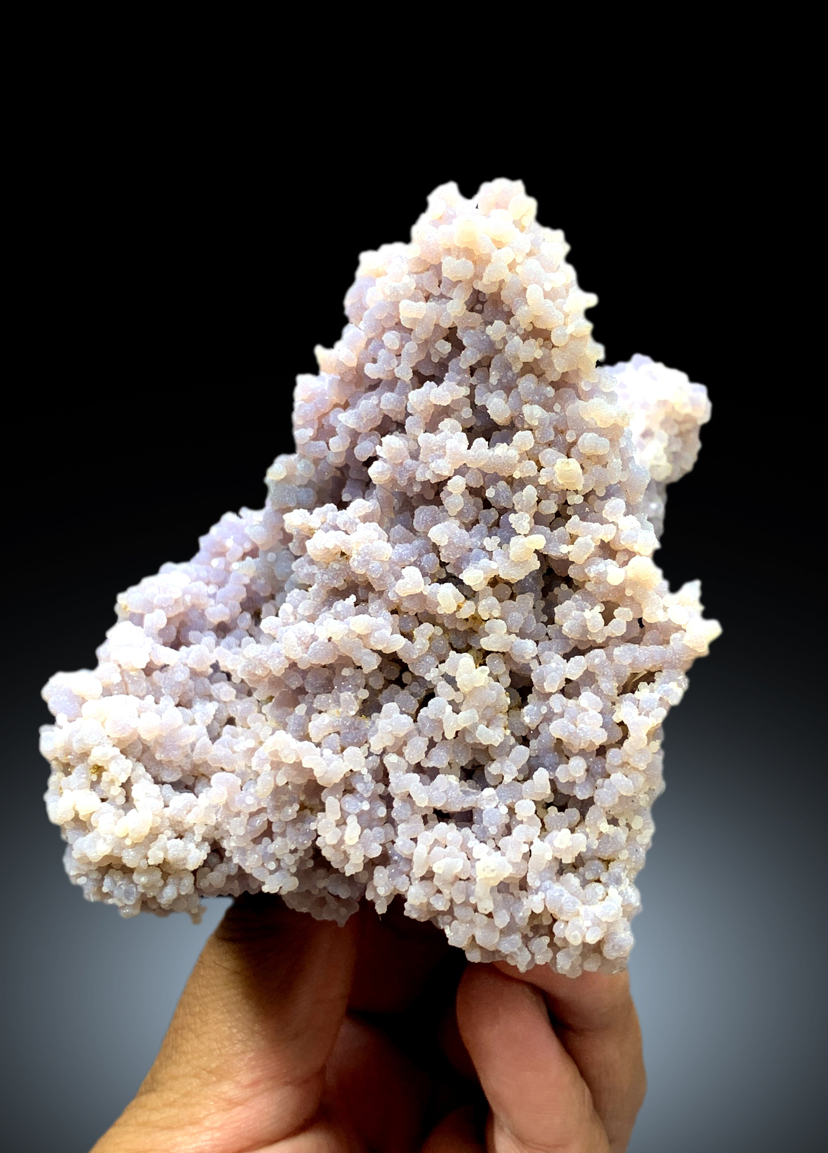 Natural Chalcedony Grape Agate Specimen from Indonesia - 412 gram