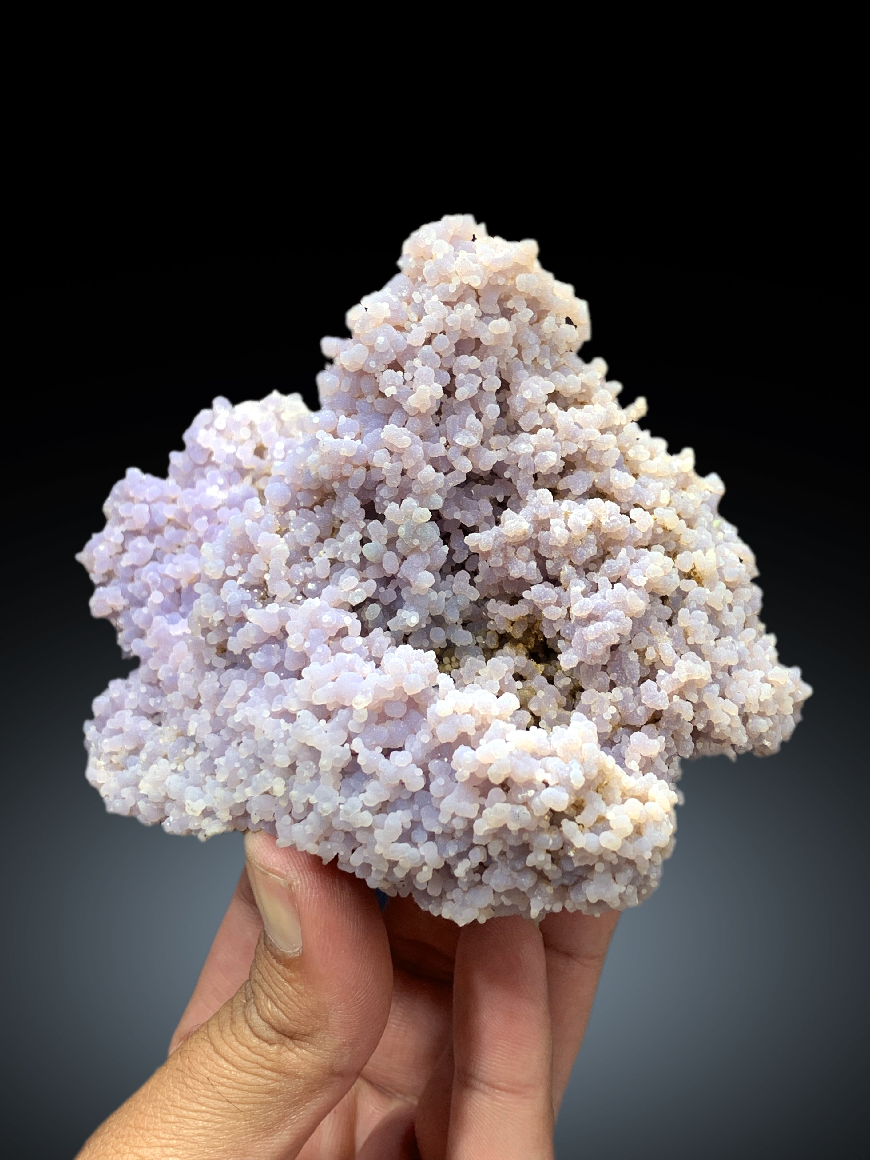 Natural Chalcedony Grape Agate Specimen from Indonesia - 412 gram