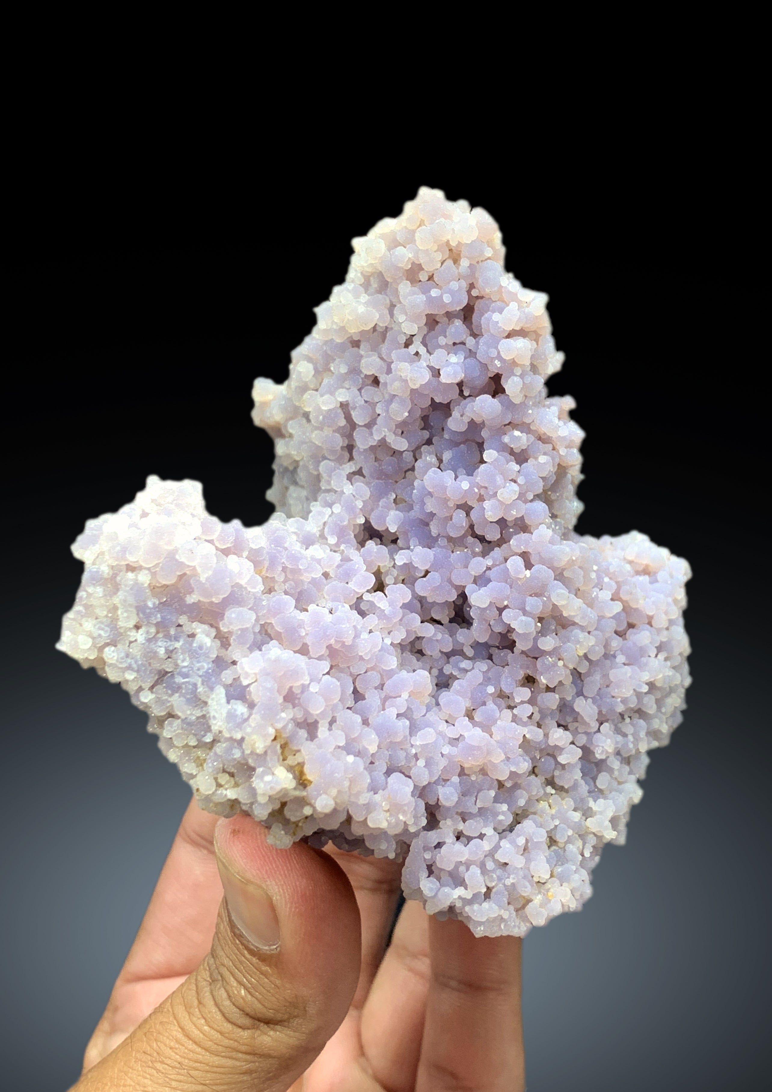 Natural Chalcedony Grape Agate Specimen from Indonesia - 412 gram