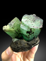 Green Emerald Specimen from Chitral Pakistan - 290 gram
