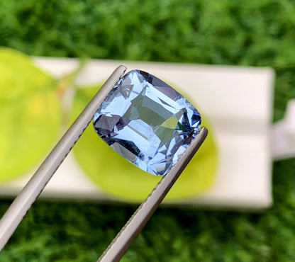Octagonal Cut Santa Maria Color Blue Aquamarine Gemstone, Loose Gemstone - 4.35 CT