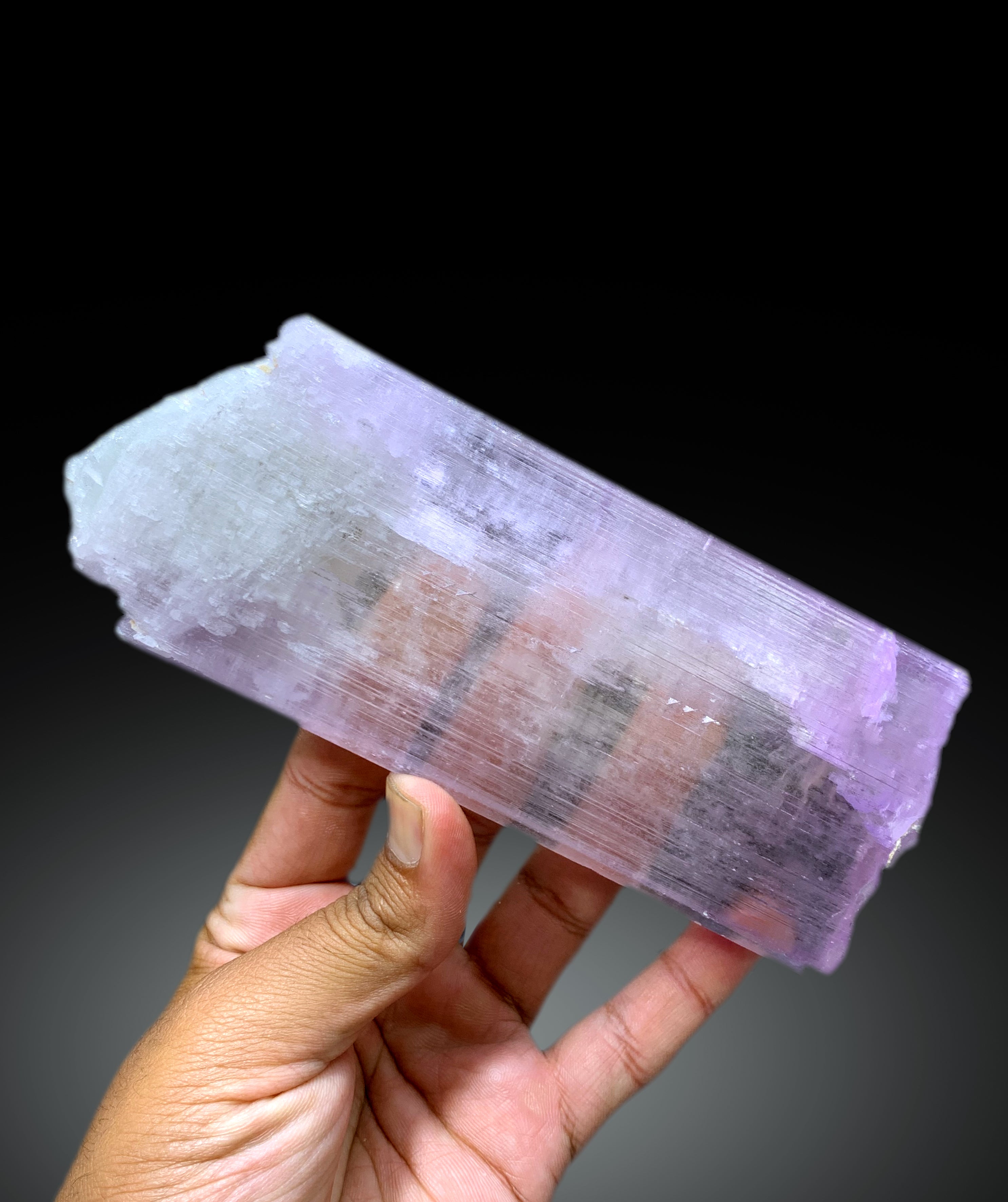 Stunning Pink Color Spodumene var Kunzite Crystal from Nuristan, Afghanistan - 665 gram