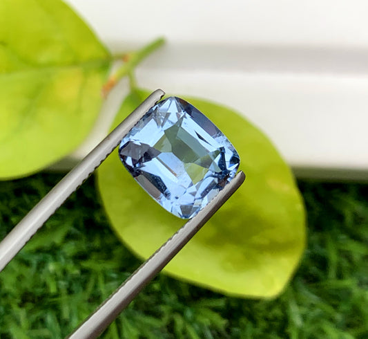 Octagonal Cut Santa Maria Color Blue Aquamarine Gemstone, Loose Gemstone - 4.35 CT