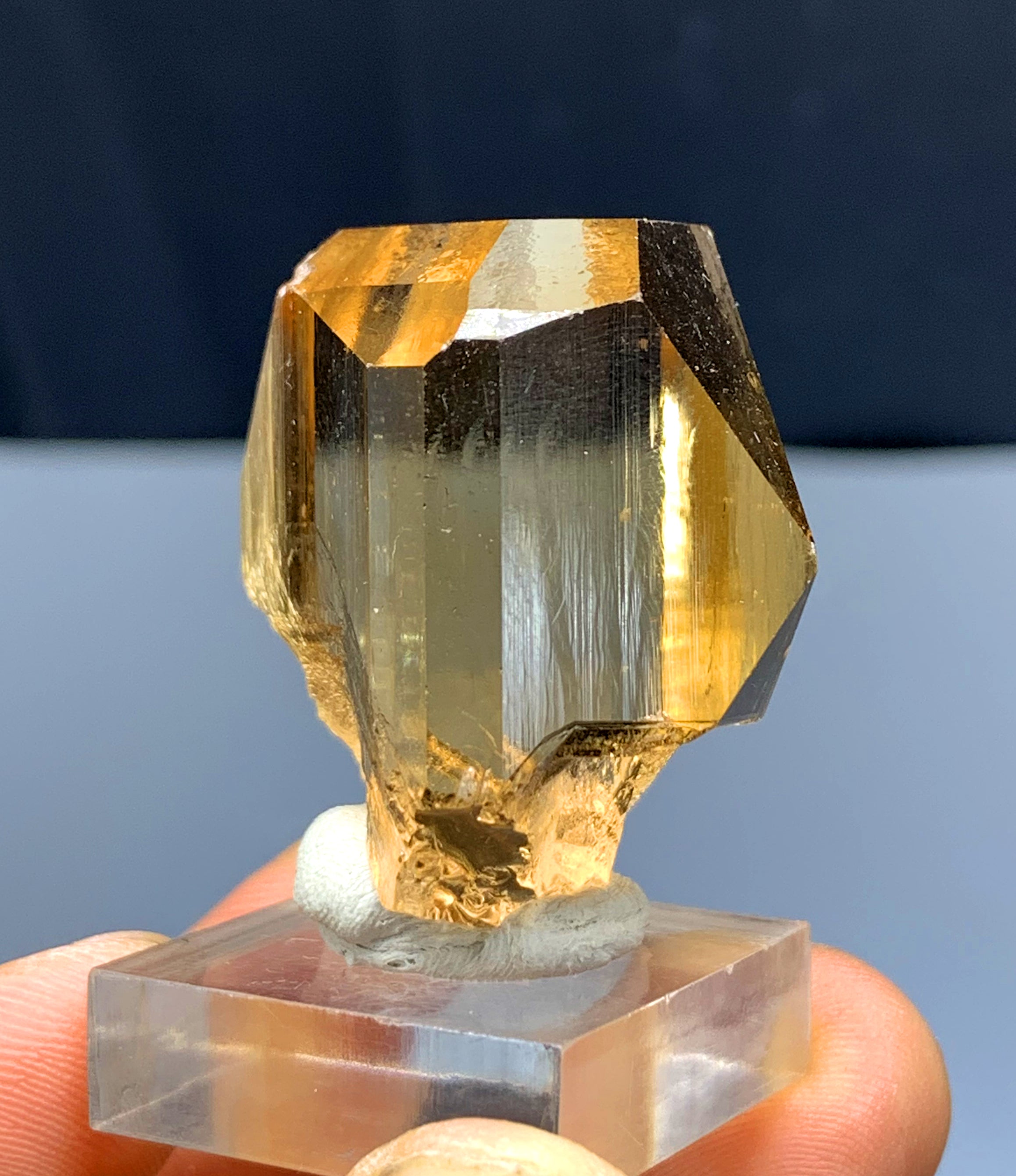 Gem Grade Topaz Crystal from Skardu Pakistan - 42 gram