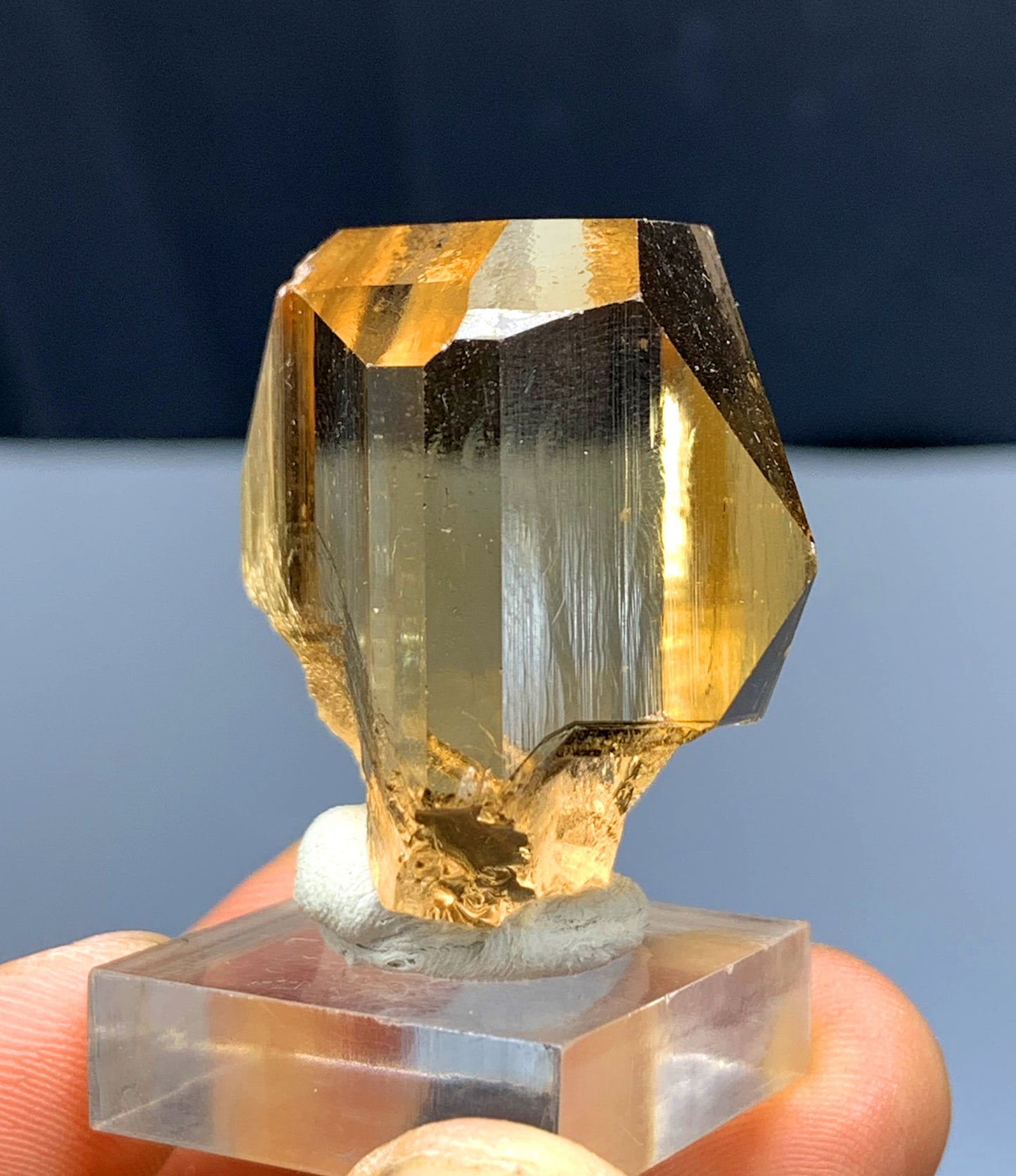 Gem Grade Topaz Crystal from Skardu Pakistan - 42 gram