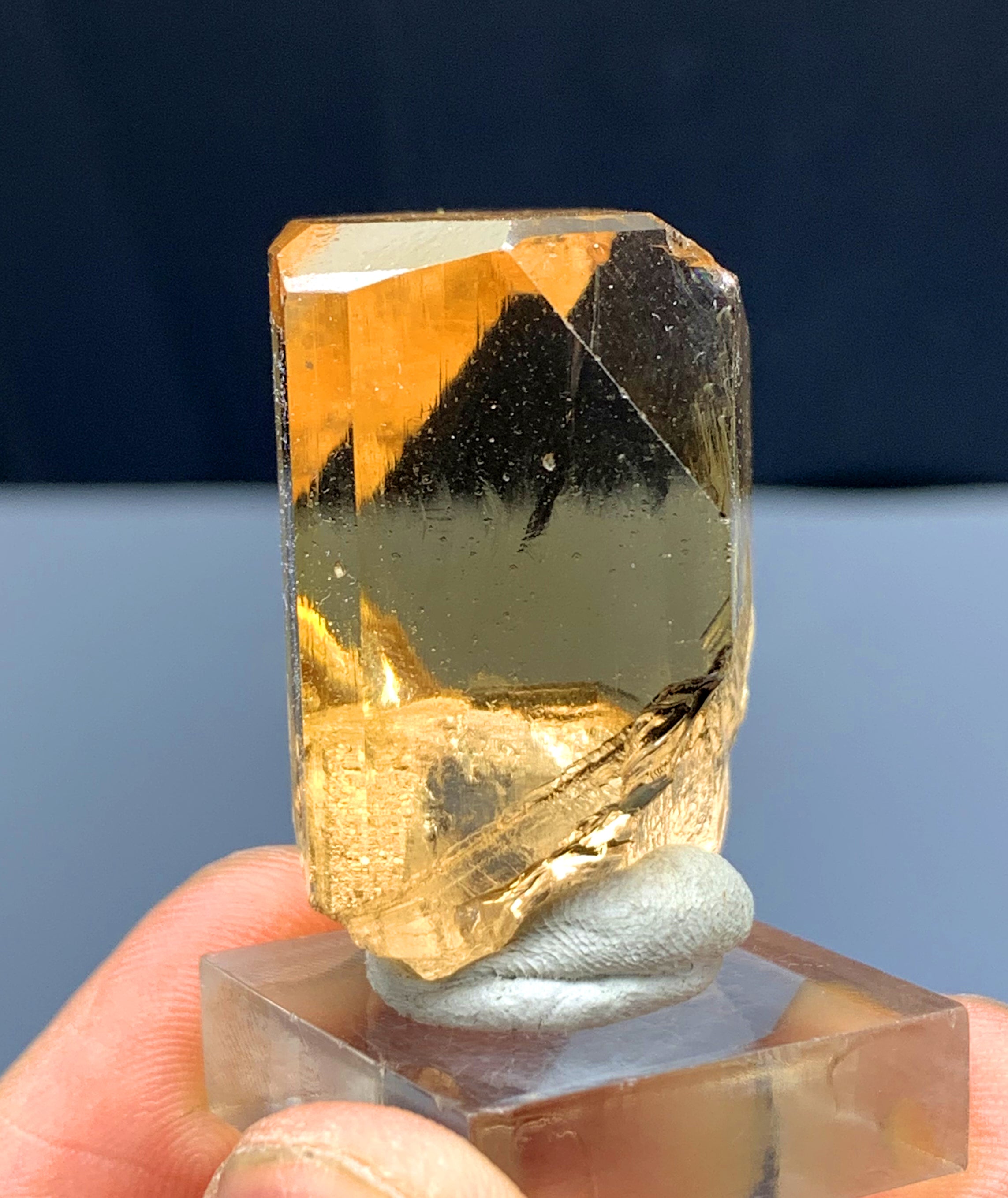 Gem Grade Topaz Crystal from Skardu Pakistan - 42 gram