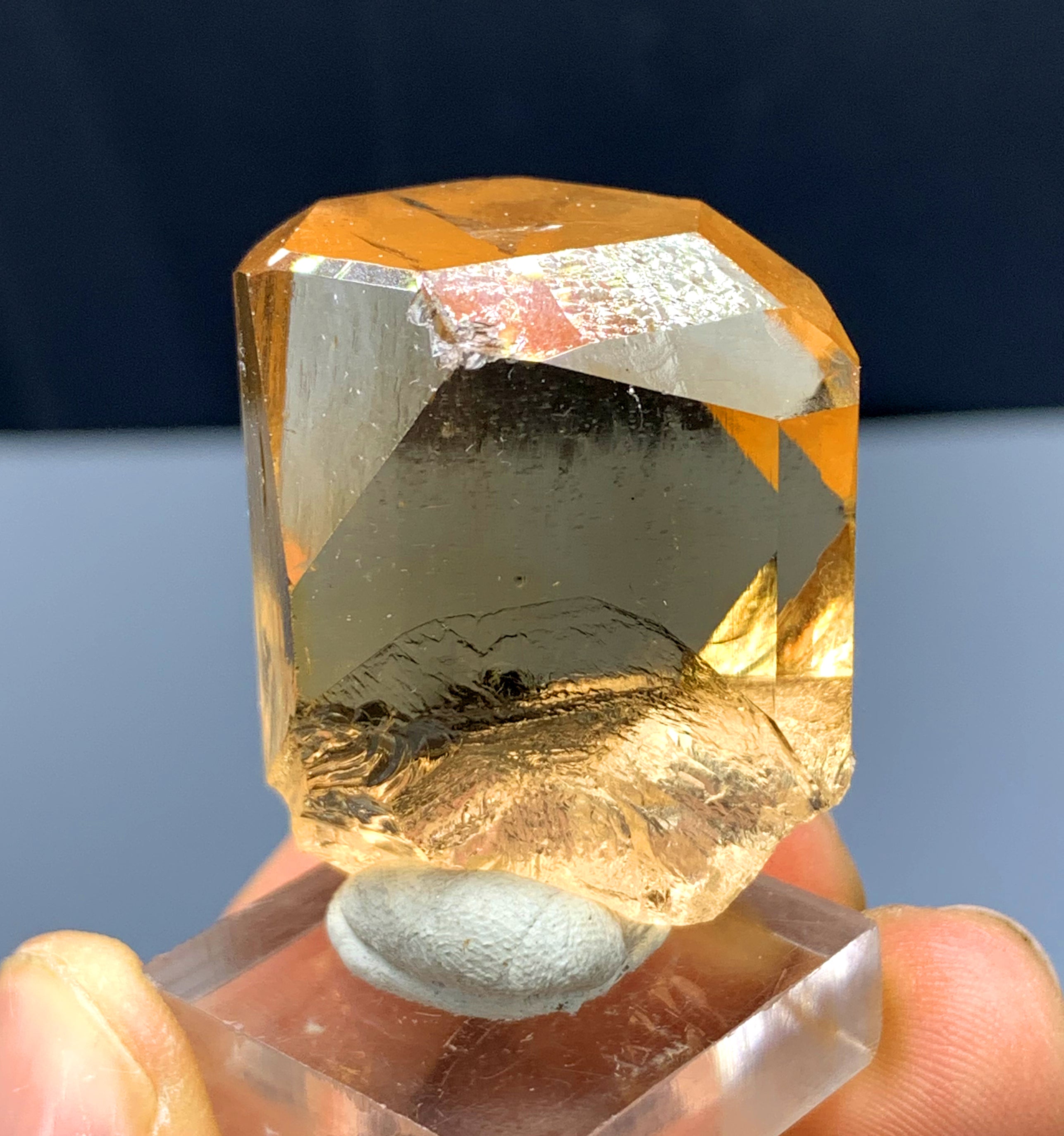 Gem Grade Topaz Crystal from Skardu Pakistan - 42 gram