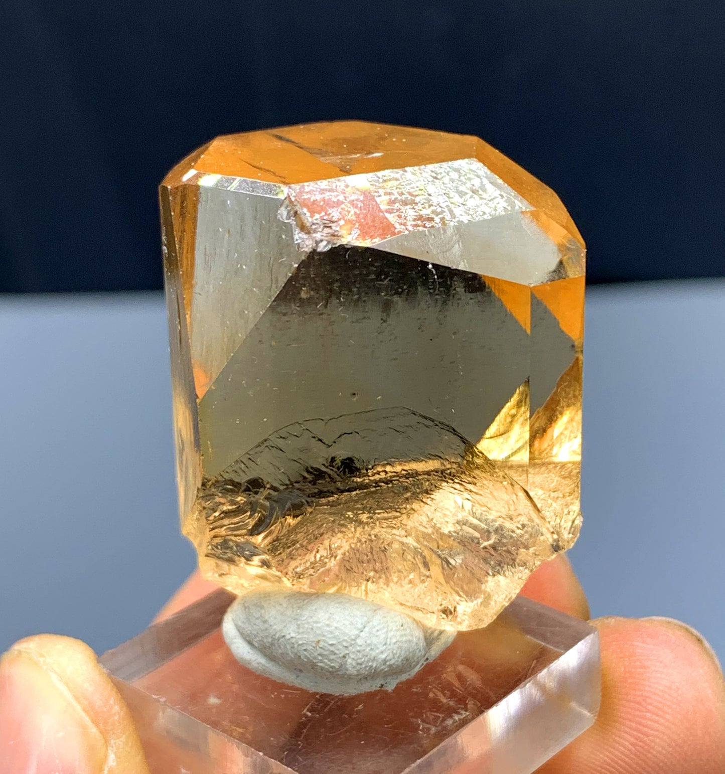 Gem Grade Topaz Crystal from Skardu Pakistan - 42 gram