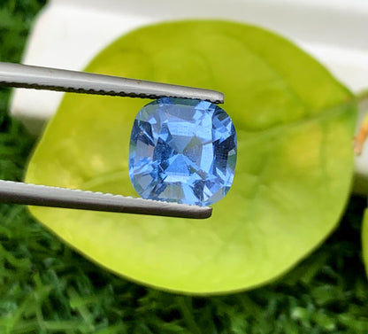 Santa Maria Color Blue Aquamarine Gemstone, Loose Gemstone 3.35 CT