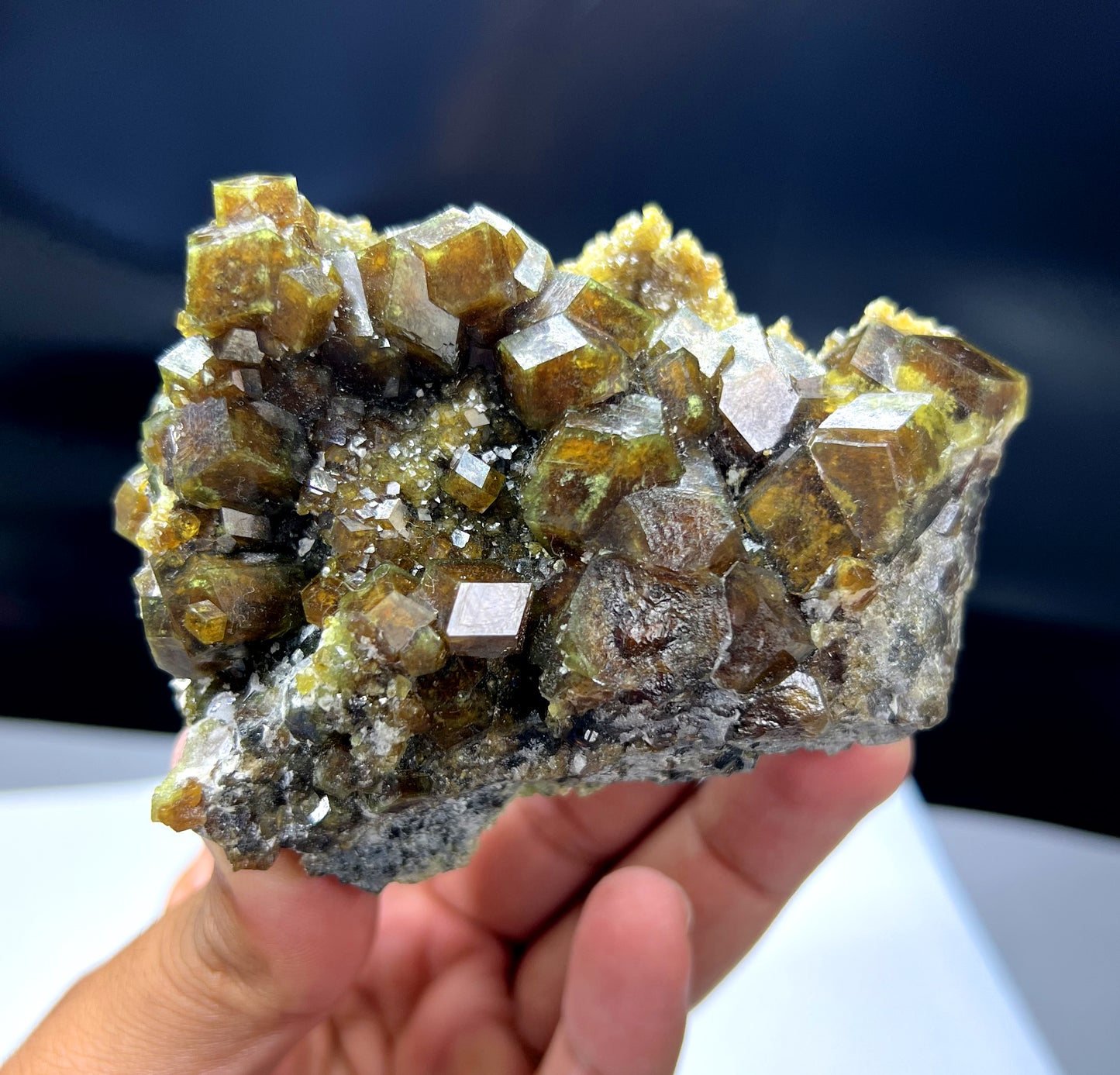 Andradite Garnet Specimen from Shigar valley, Skardu Pakistan - 354 gram