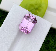 Octagon Cut Pink Kunzite Gemstone, Loose Gemstone, Kunzite Faceted Cut Stone - 14.10 CT