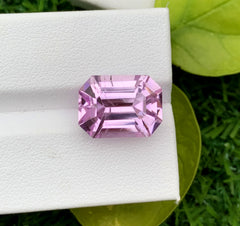 Octagon Cut Pink Kunzite Gemstone, Loose Gemstone, Kunzite Faceted Cut Stone - 14.10 CT