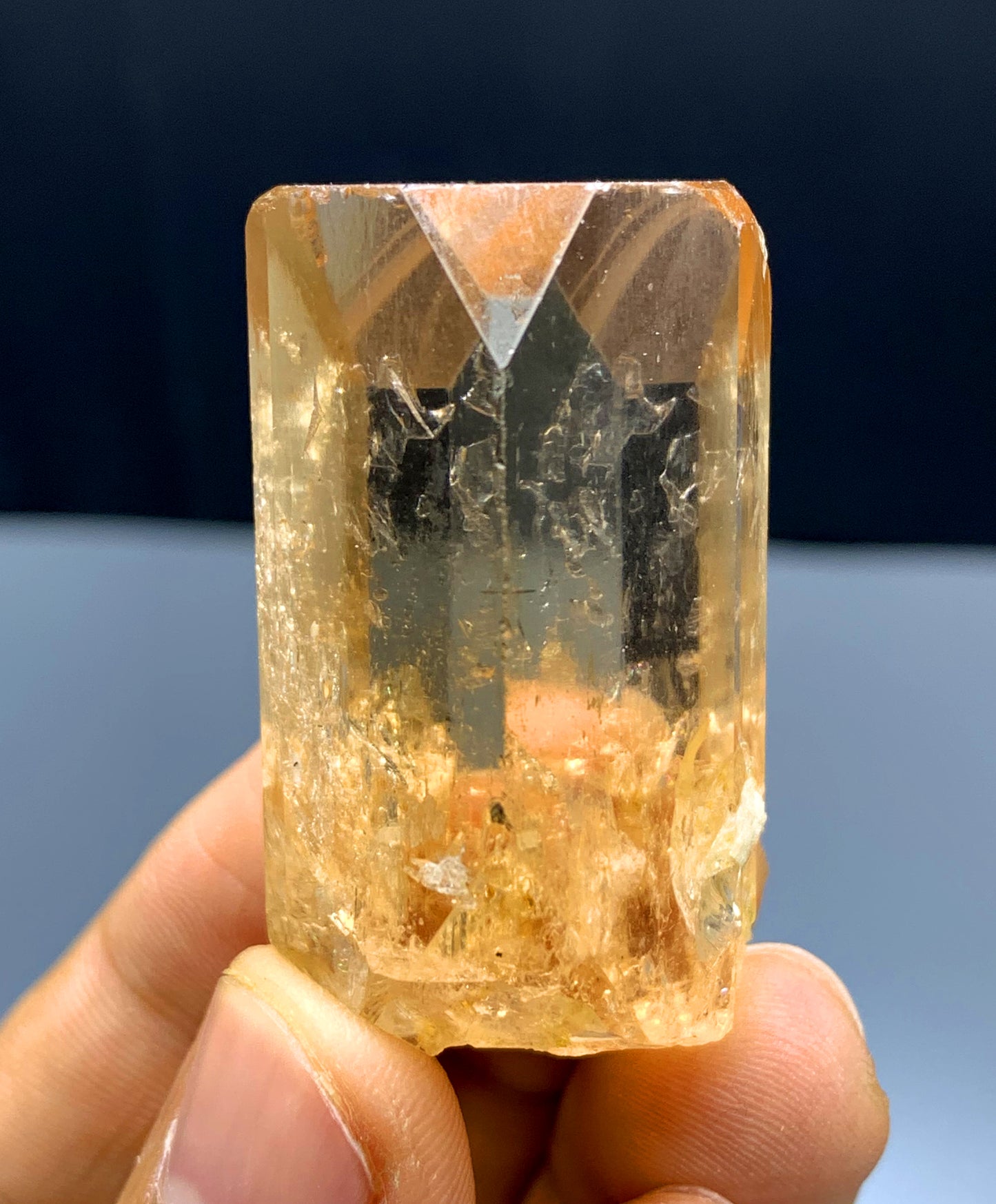 Gem Grade Topaz Crystal from Skardu Pakistan - 44 gram
