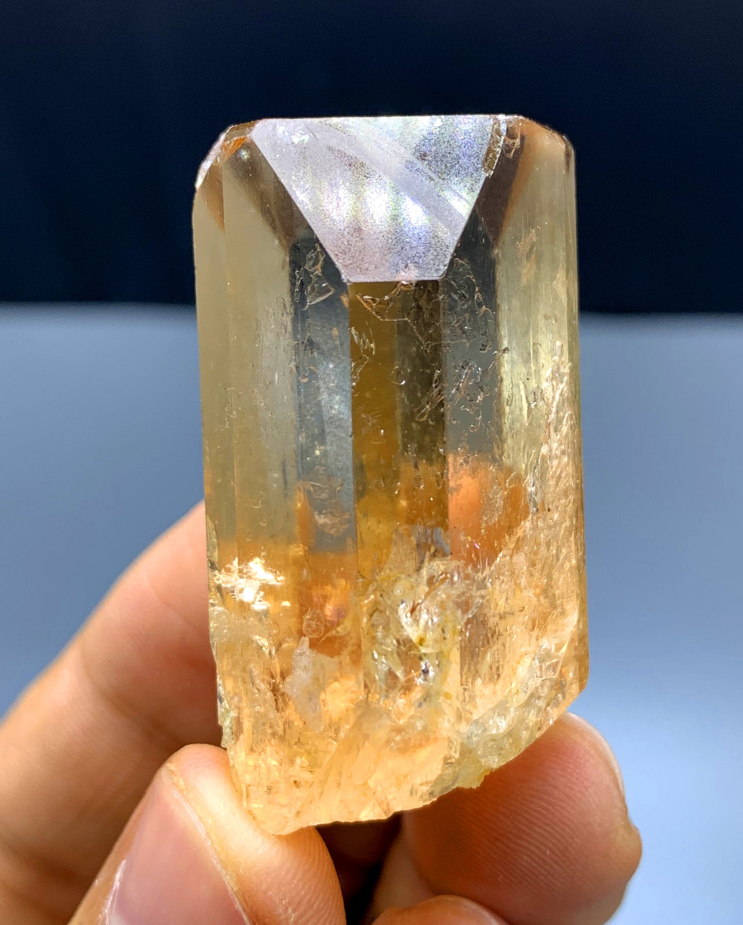 Gem Grade Topaz Crystal from Skardu Pakistan - 44 gram