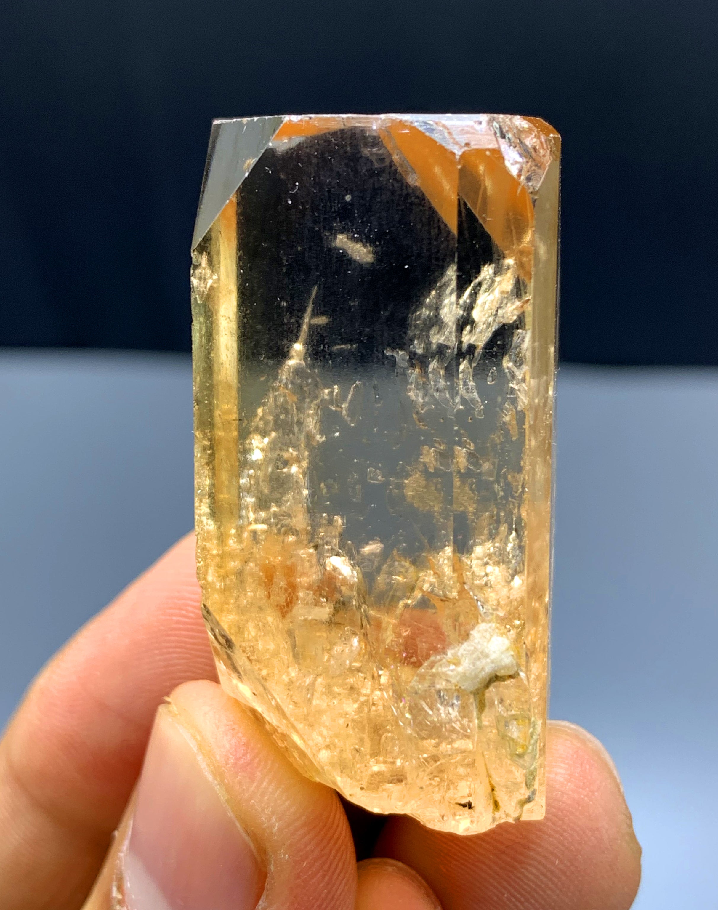 Gem Grade Topaz Crystal from Skardu Pakistan - 44 gram