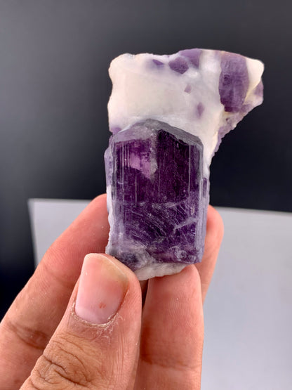 Purple Scapolite Specimen, from Afghanistan- 77.8 Gram