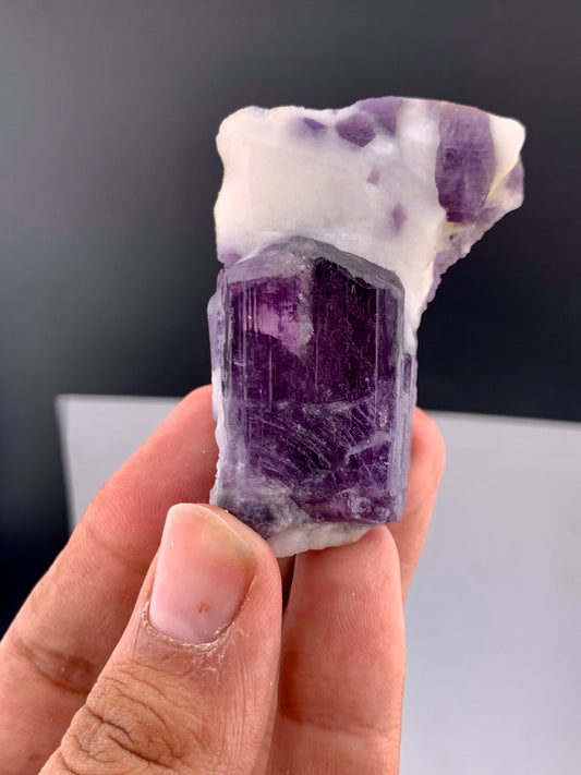 Purple Scapolite Specimen, from Afghanistan- 77.8 Gram