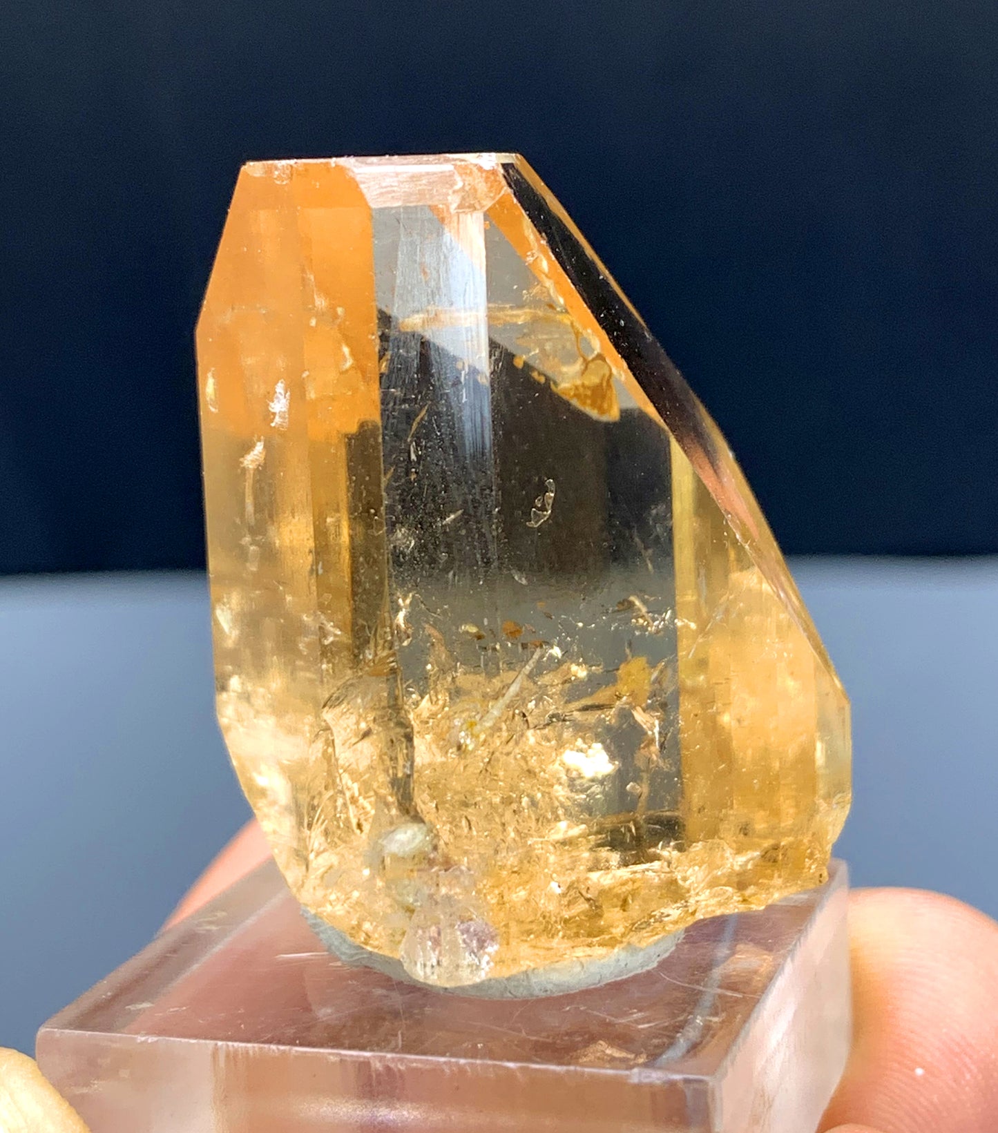 Gem Grade Natural Topaz Crystal from Skardu Pakistan - 40 gram